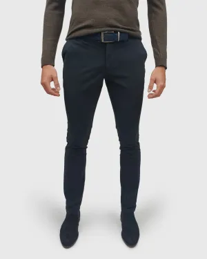 VINCENT & FRANKS S197558GD NAVY STRETCH CHINOS