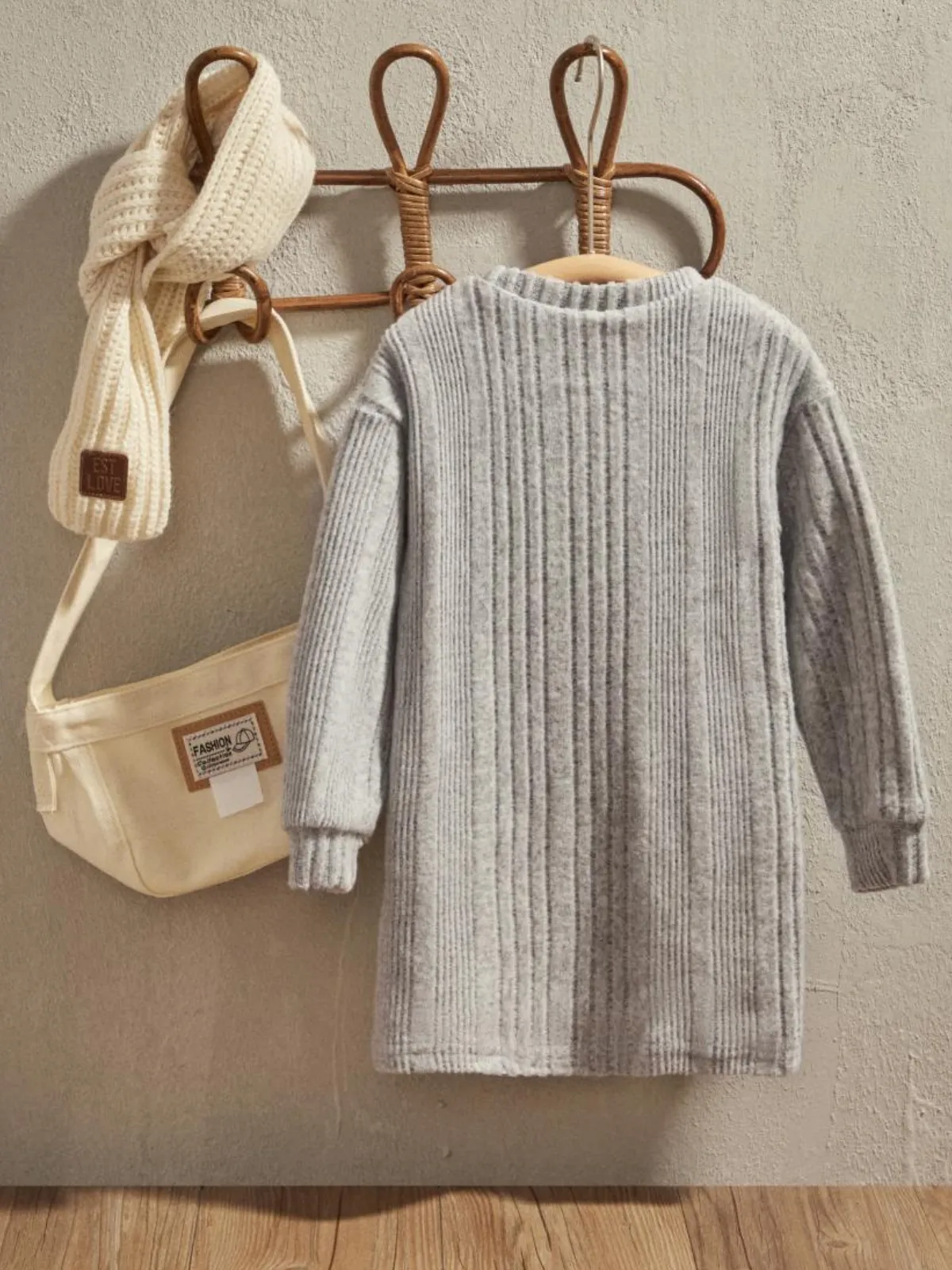 Warm Hugs Knitted Sweater Dress