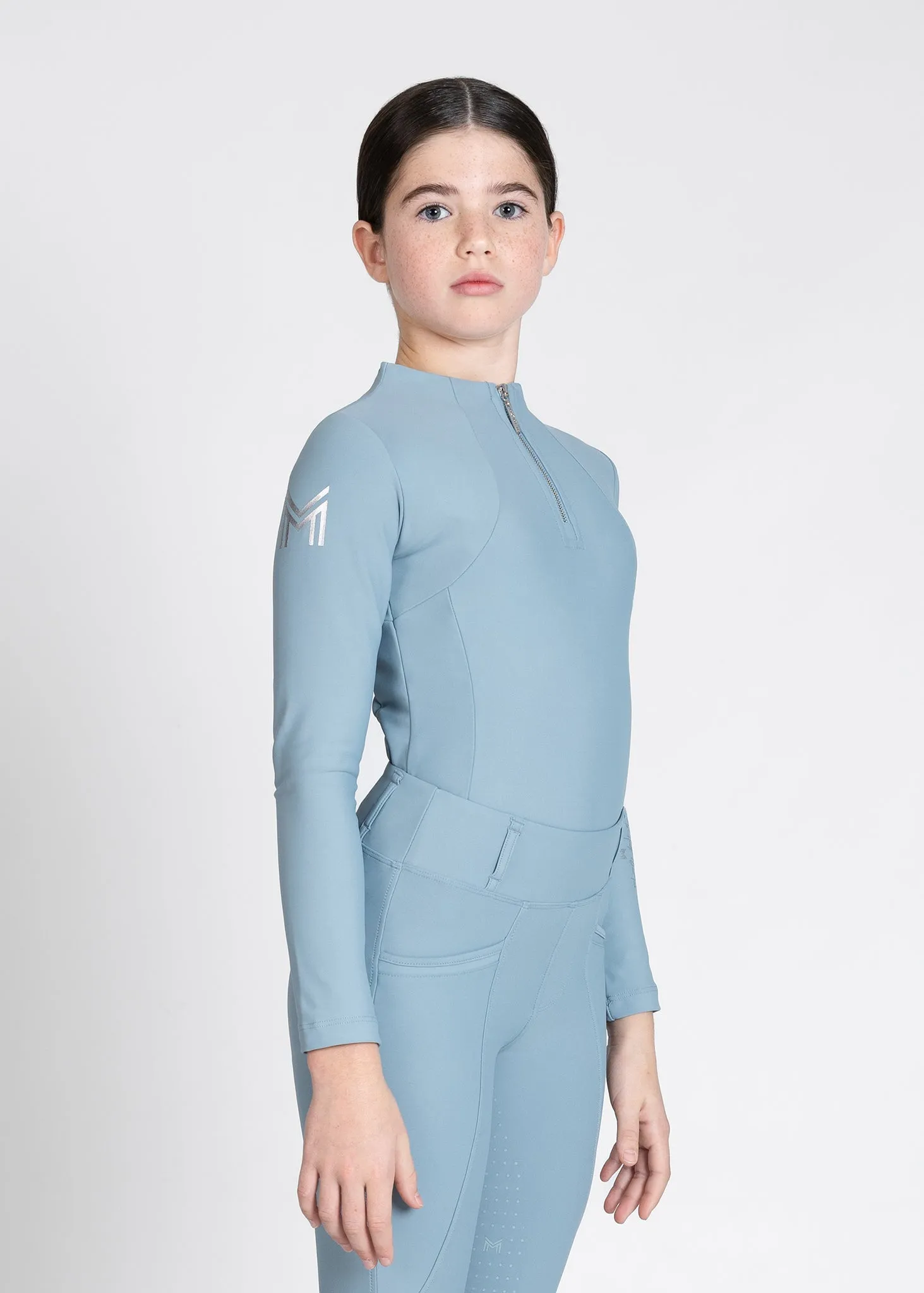 YR Long Sleeve Base Layer (Aqua)